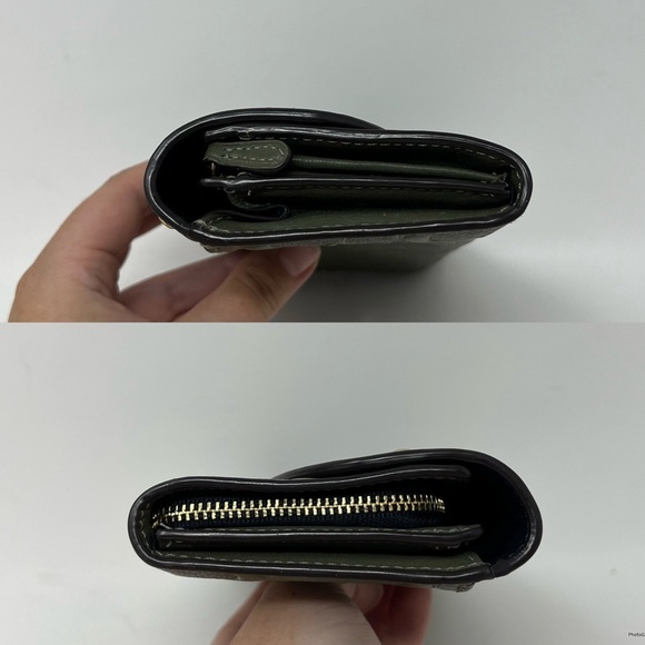 Coach Slim Envelope Wallet With Rivets - Picture 9 of 13